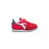 Sneakers rosse con logo laterale a contrasto Diadora Simple Run Td, Brand, SKU s333000056, Immagine 0